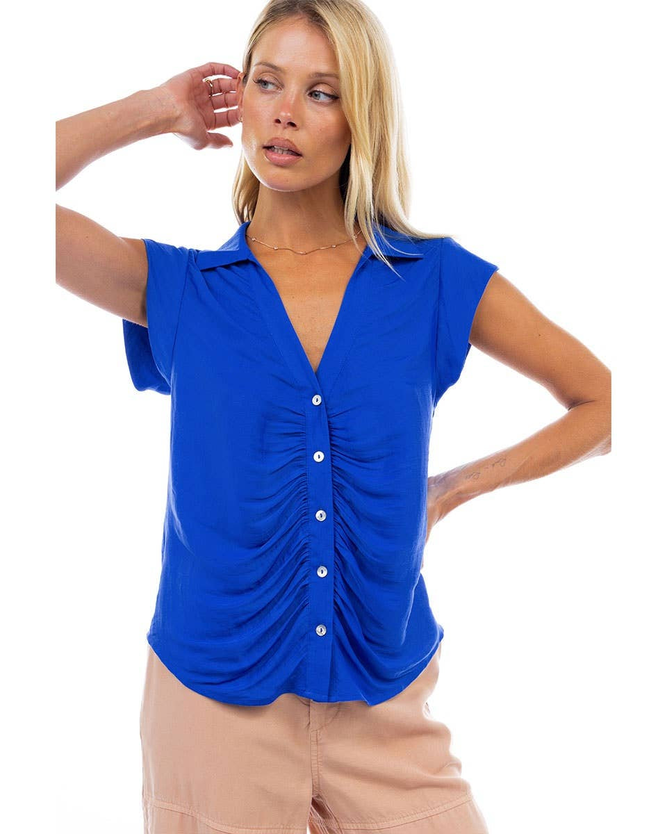 Sasha Ruched Blouse