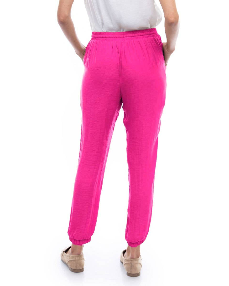 Sofia Satin Joggers