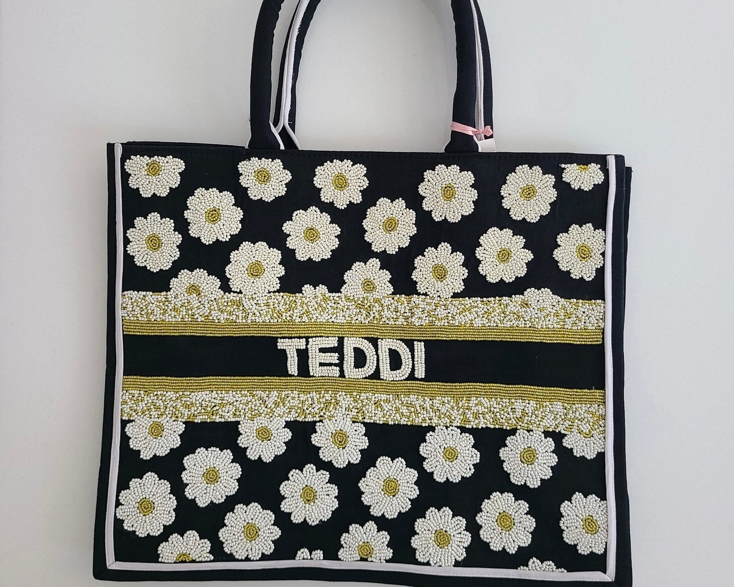 Custom Beaded Tote