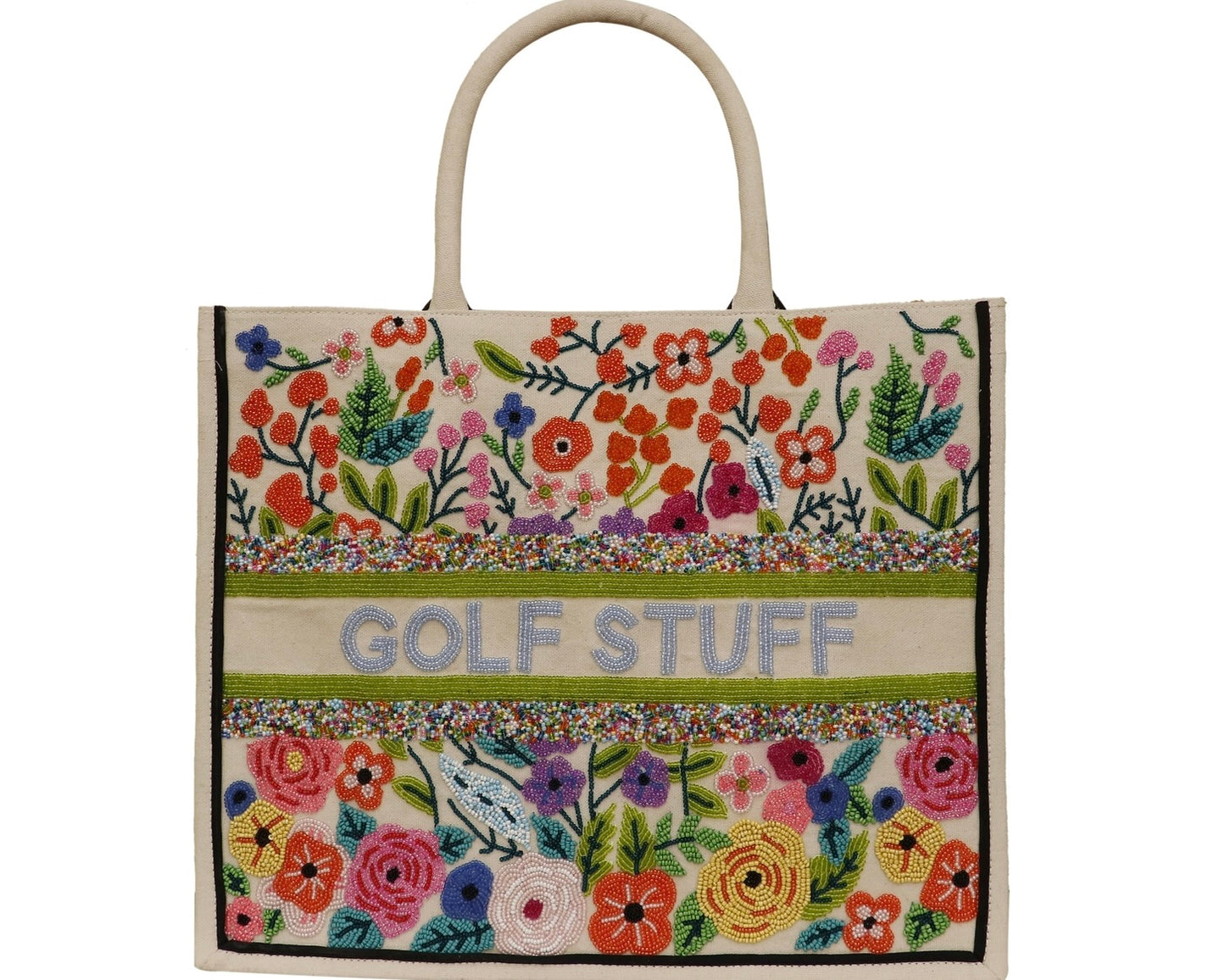 Custom Beaded Tote