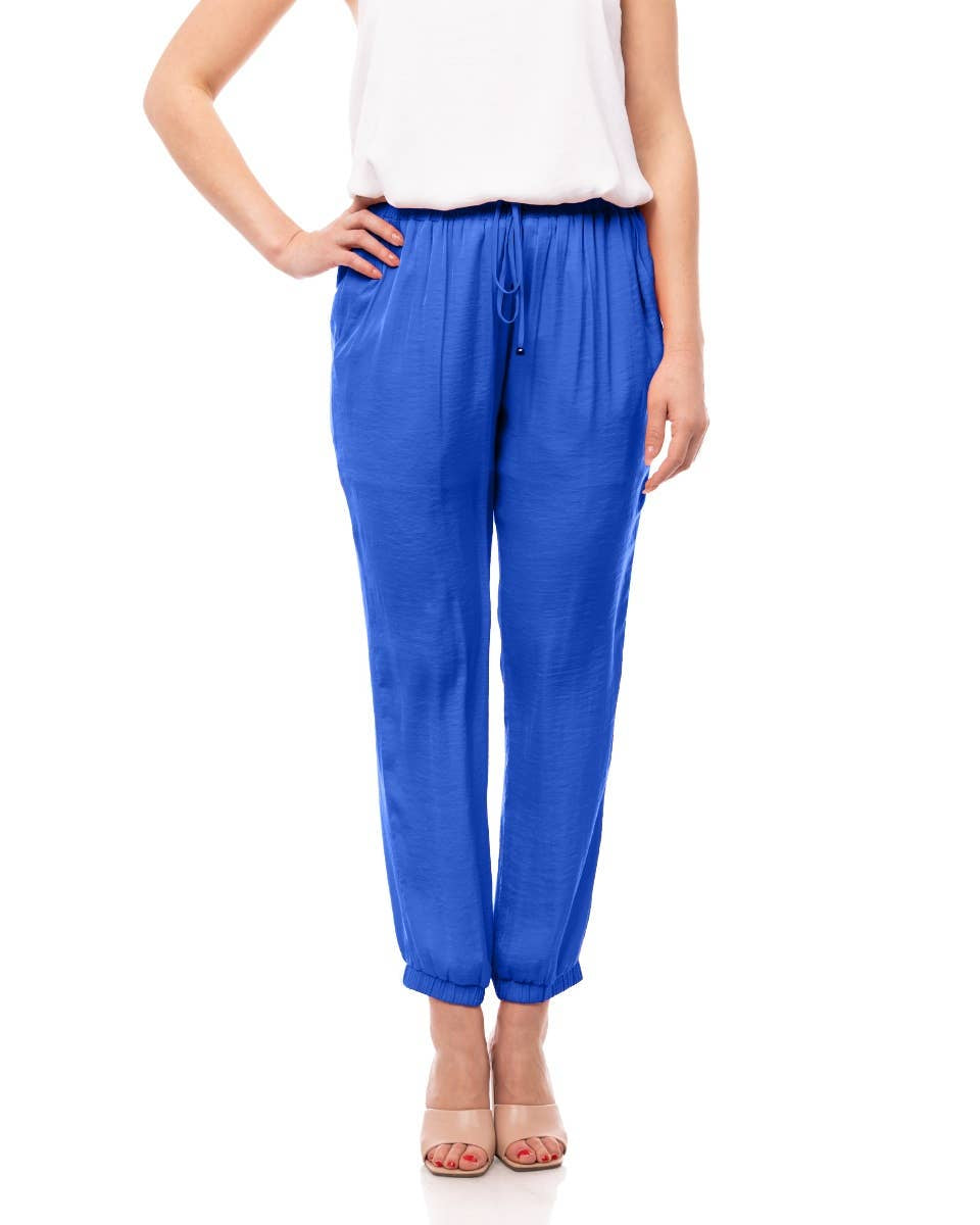 Sofia Satin Joggers