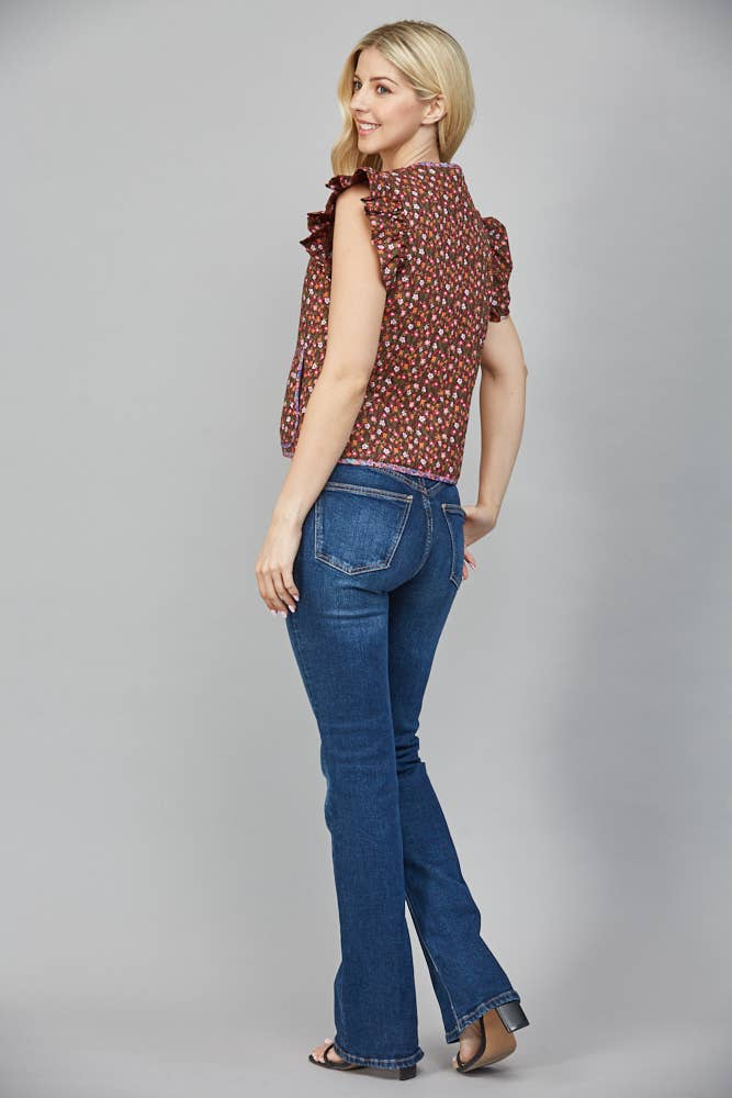 Harper Floral Vest