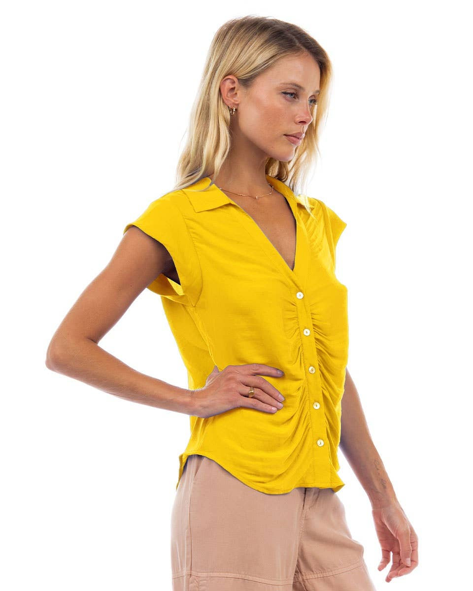 Sasha Ruched Blouse