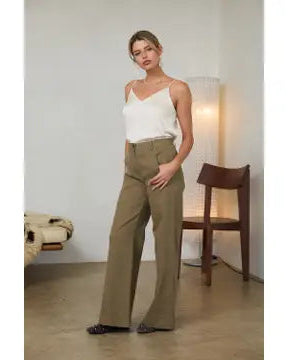 Olive Trouser