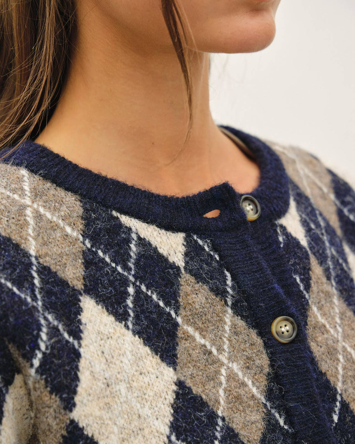 Argyle Cardigan
