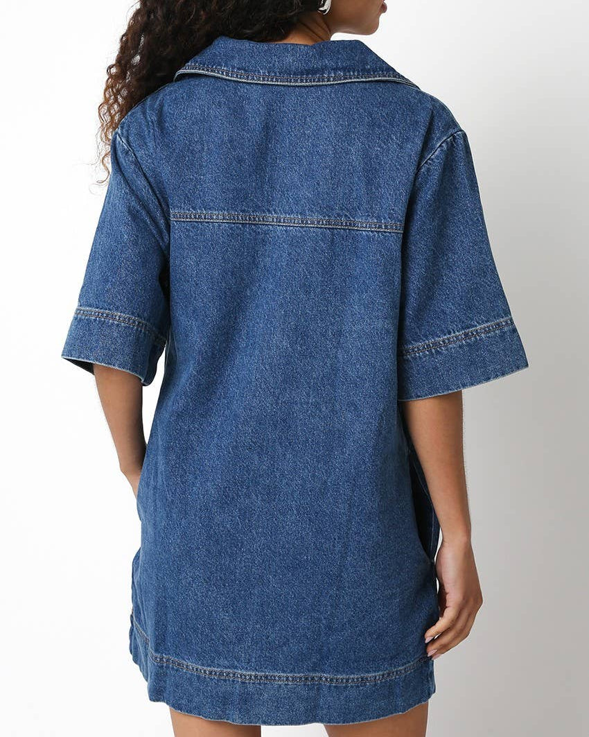 Ava Denim Dress
