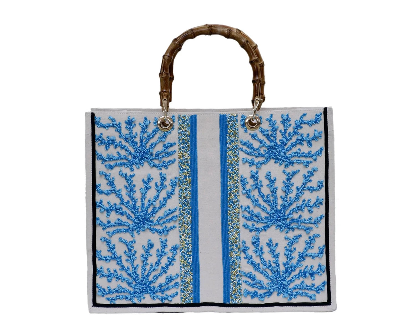 Custom Beaded Tote