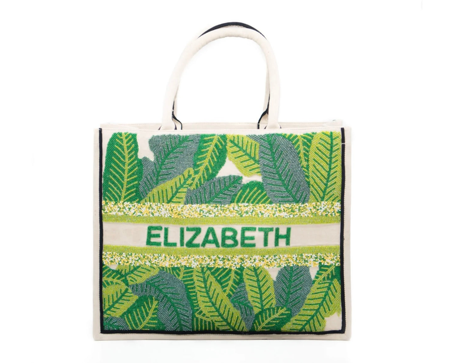 Custom Beaded Tote