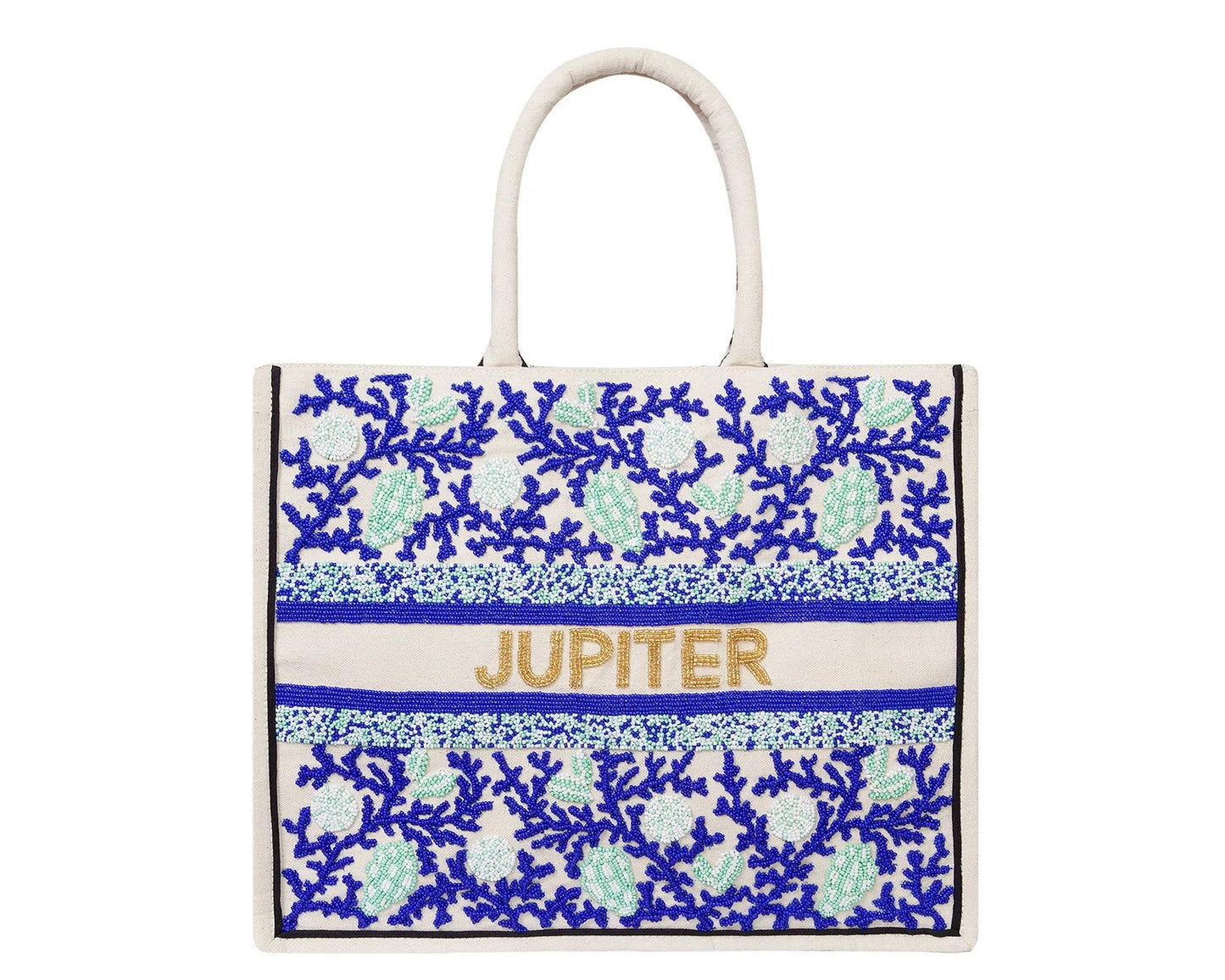 Custom Beaded Tote