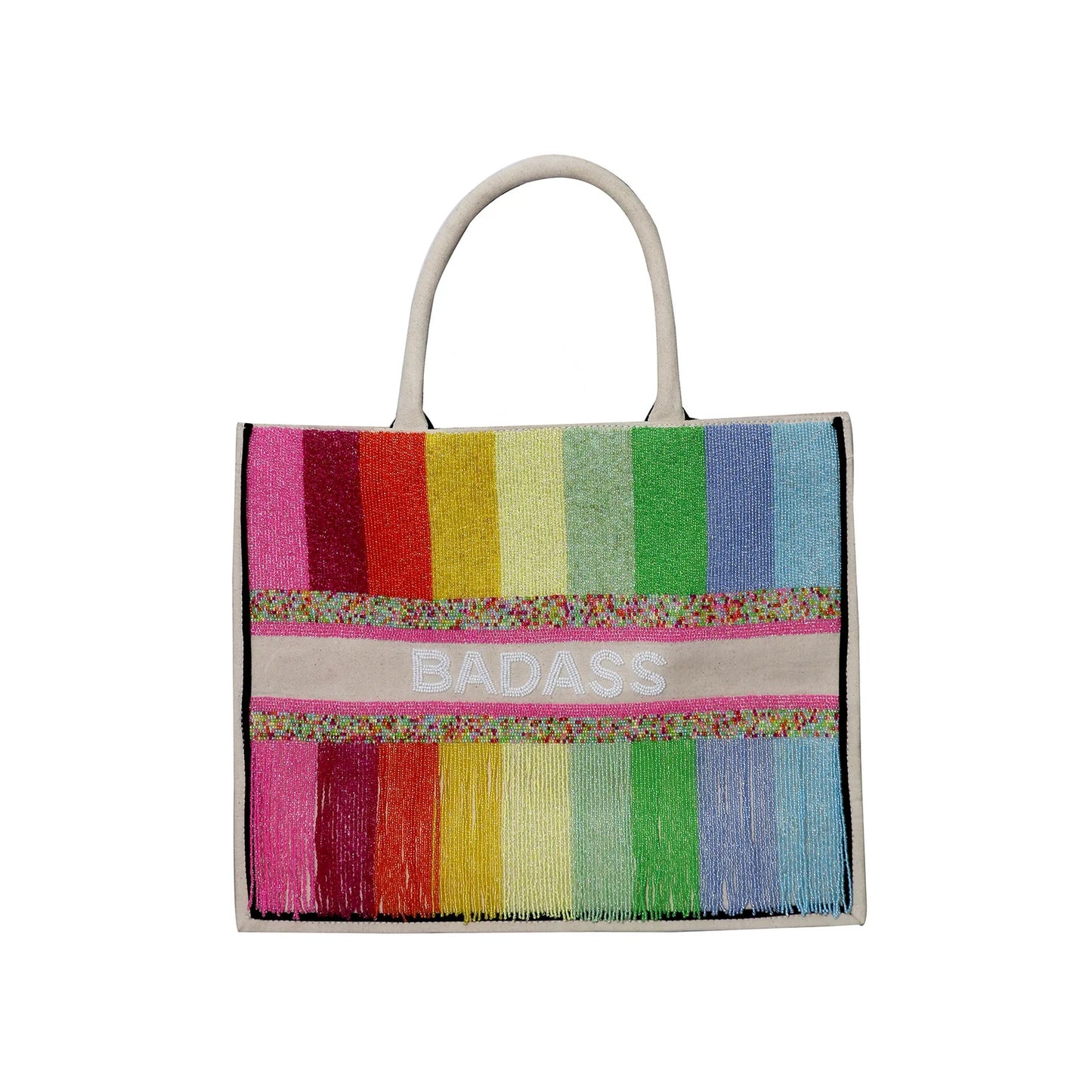 Custom Beaded Tote