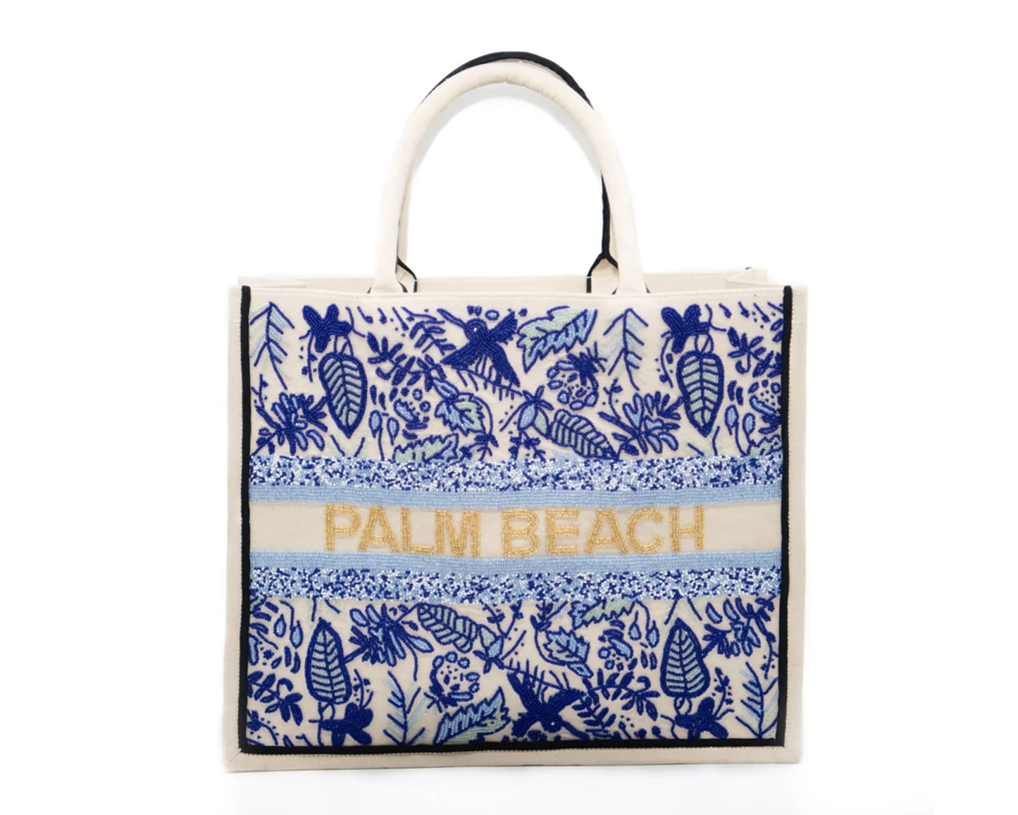 Custom Beaded Tote