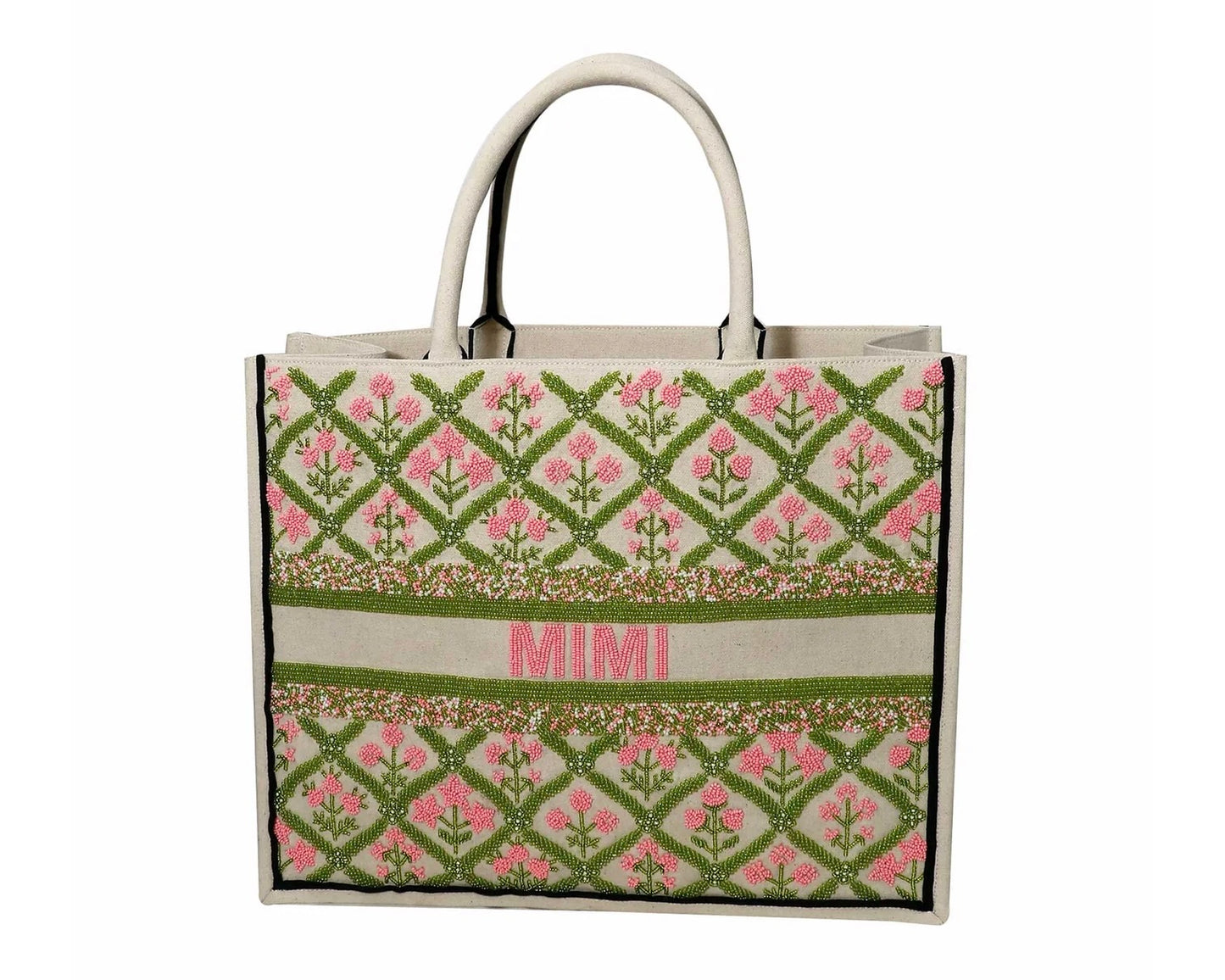Custom Beaded Tote