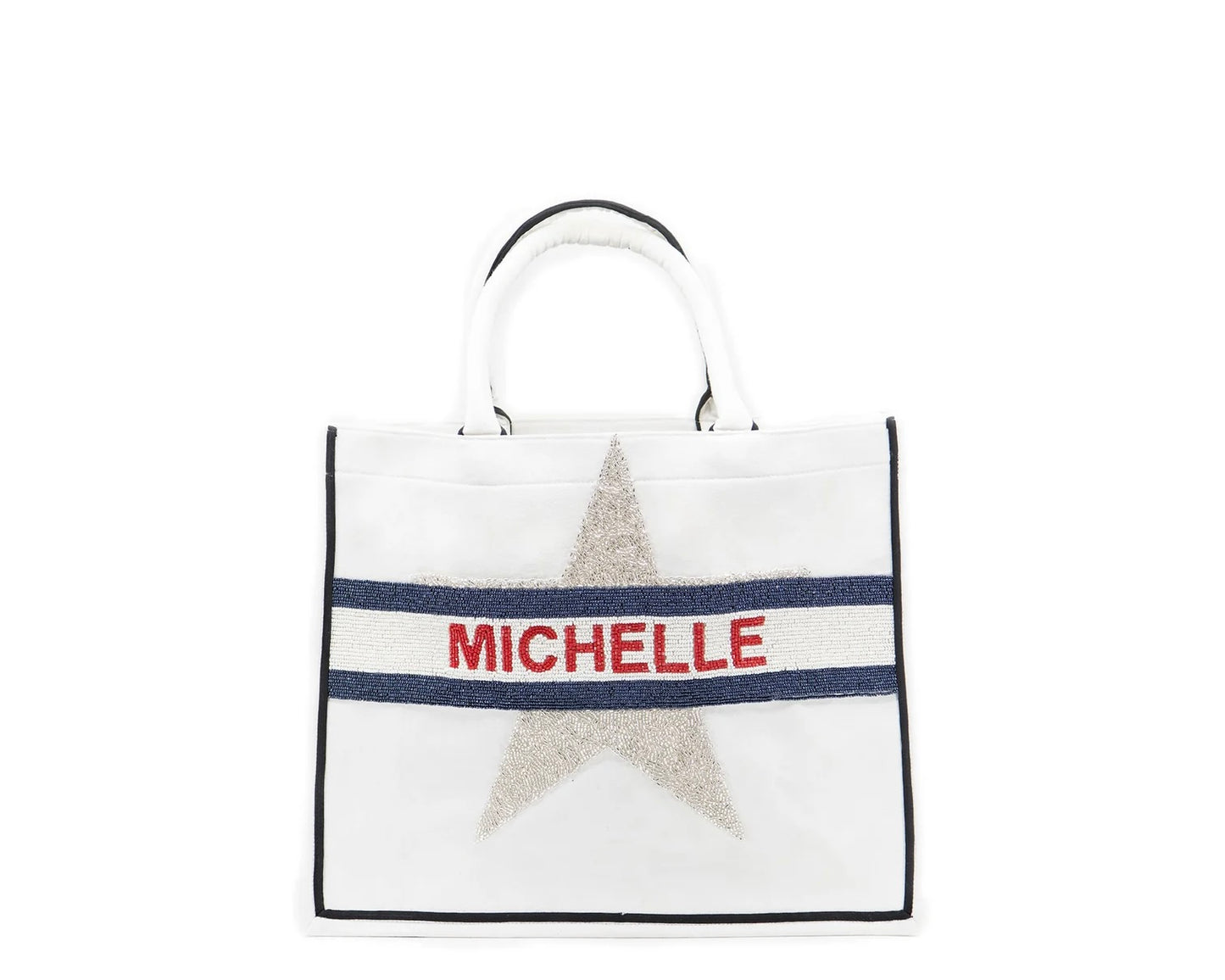 Custom Beaded Tote