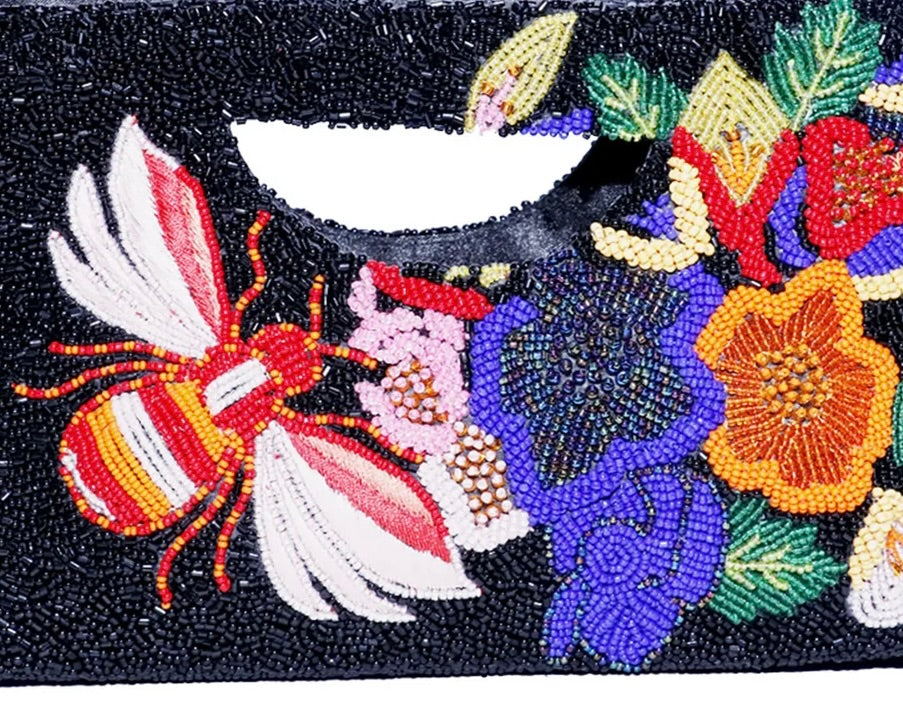 Custom Beaded Tote