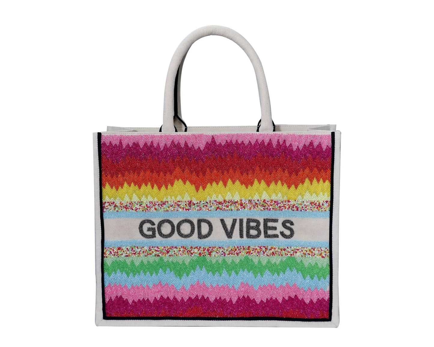 Custom Beaded Tote
