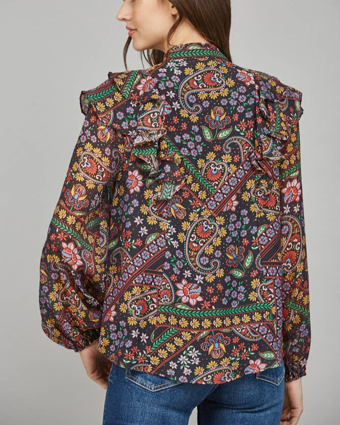 Mary Ruffle Blouse