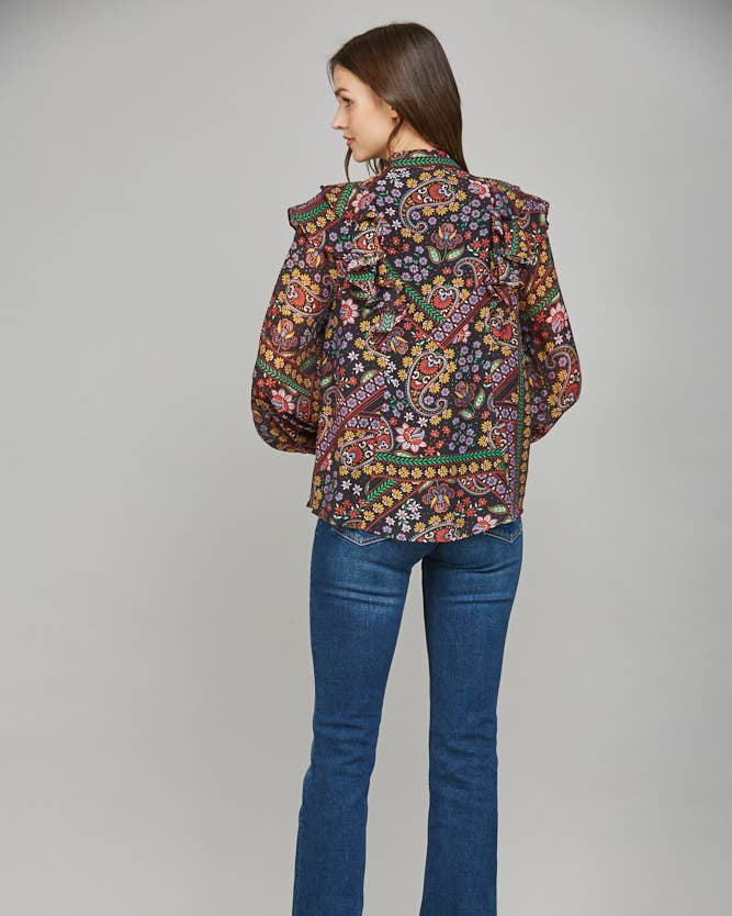 Mary Ruffle Blouse