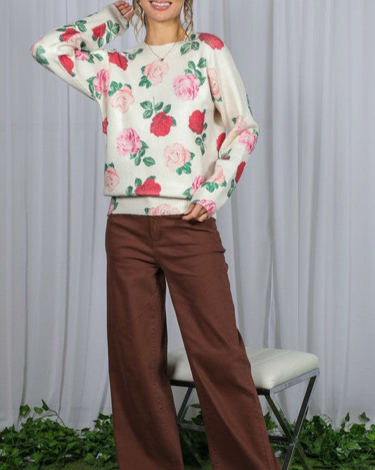 Rosy Sweater