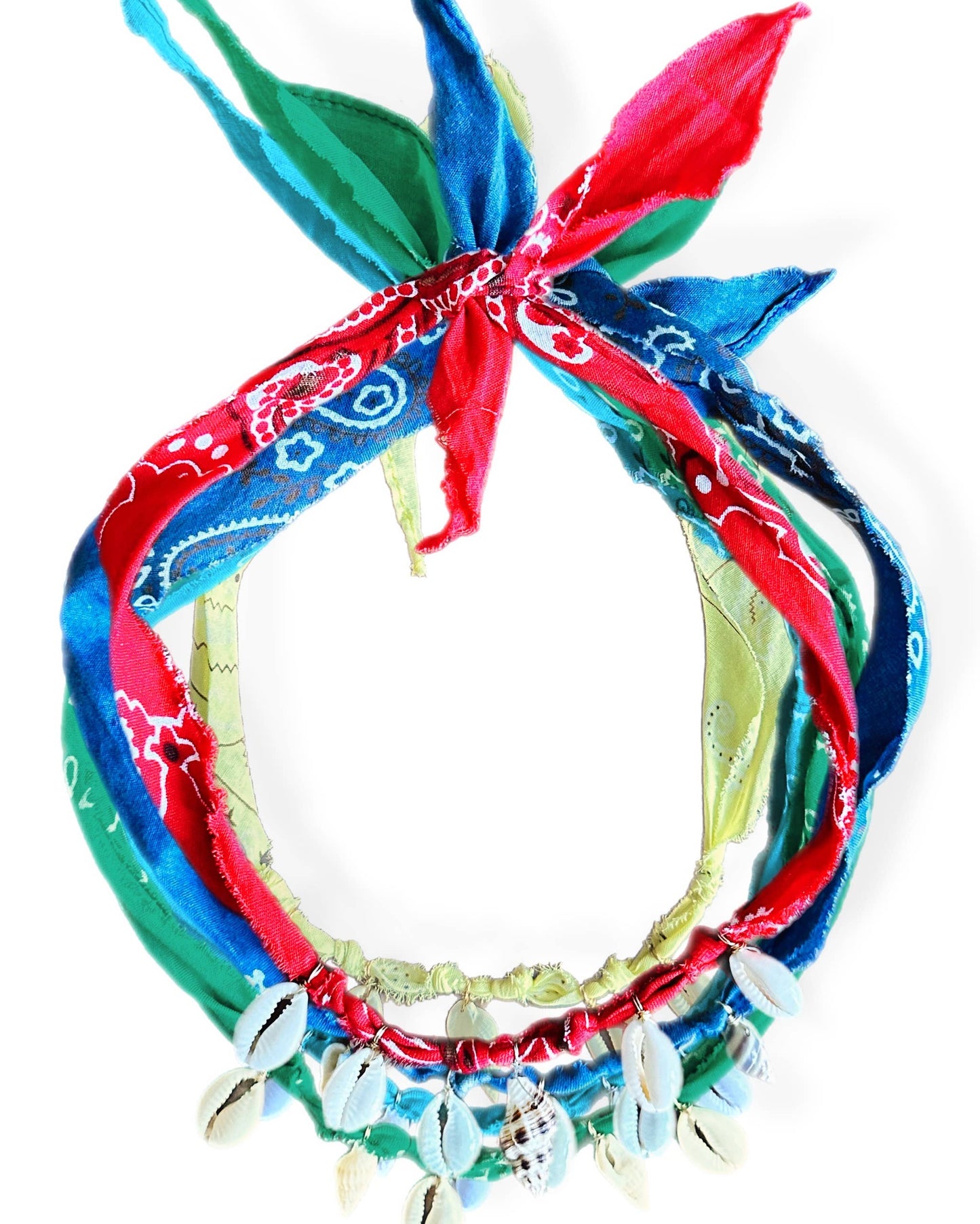 Bandana Shell Necklace