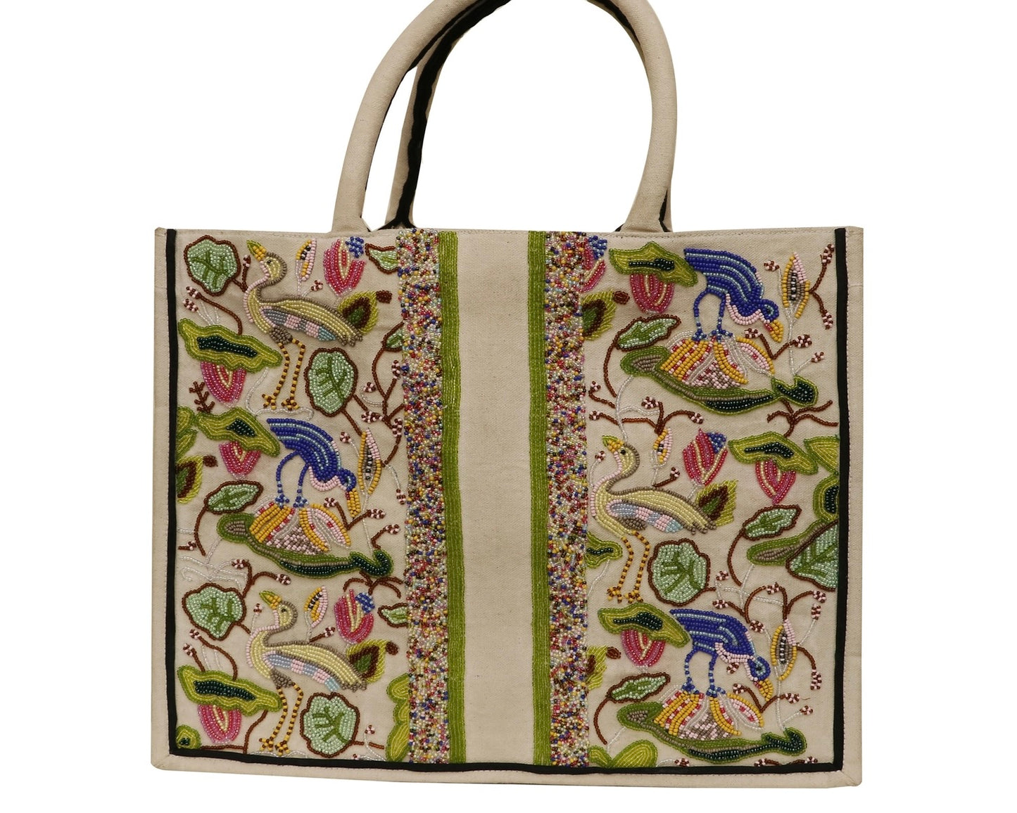 Custom Beaded Tote