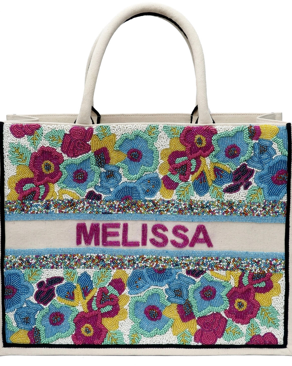 Custom Beaded Tote