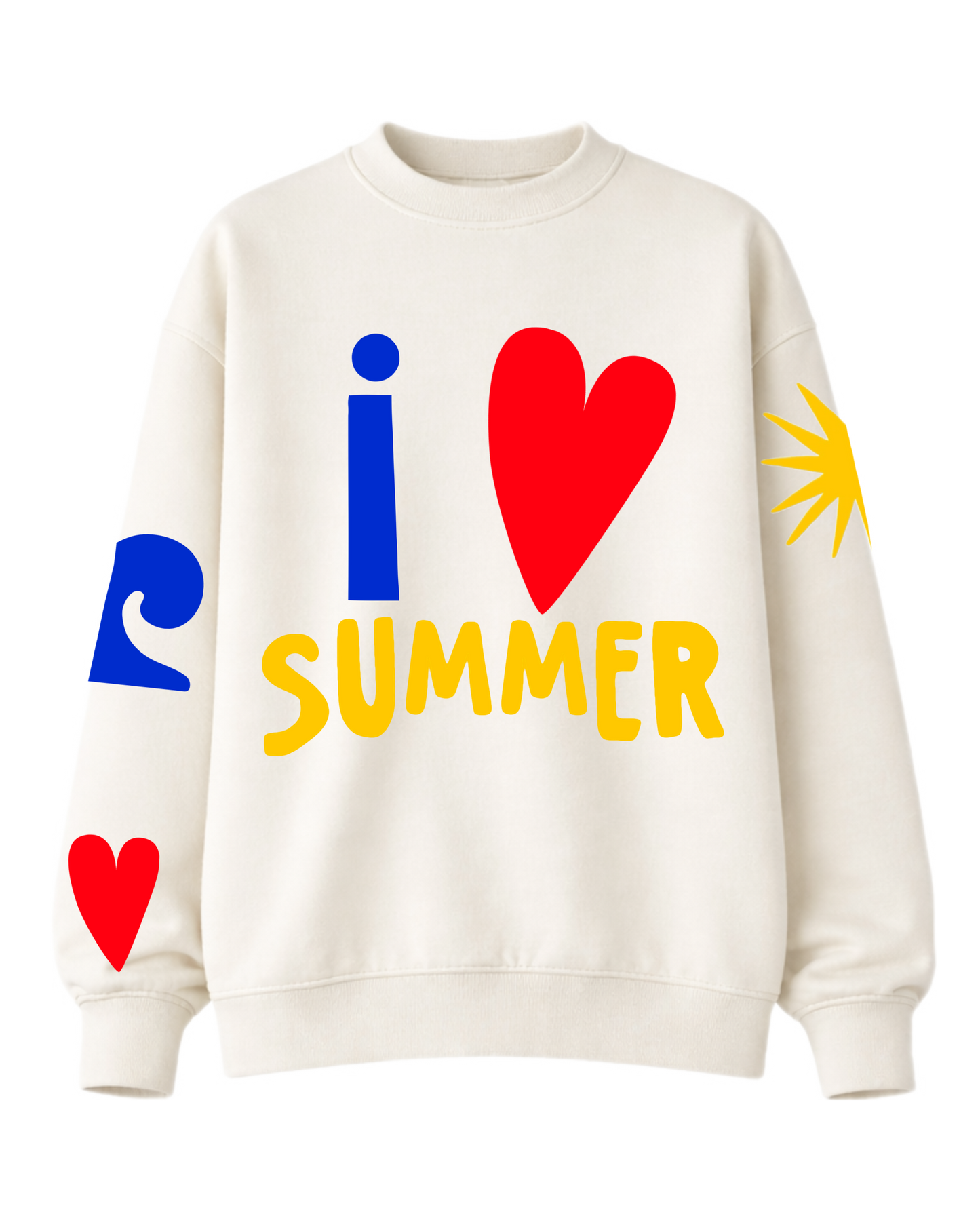 I Love Summer Sweatshirt