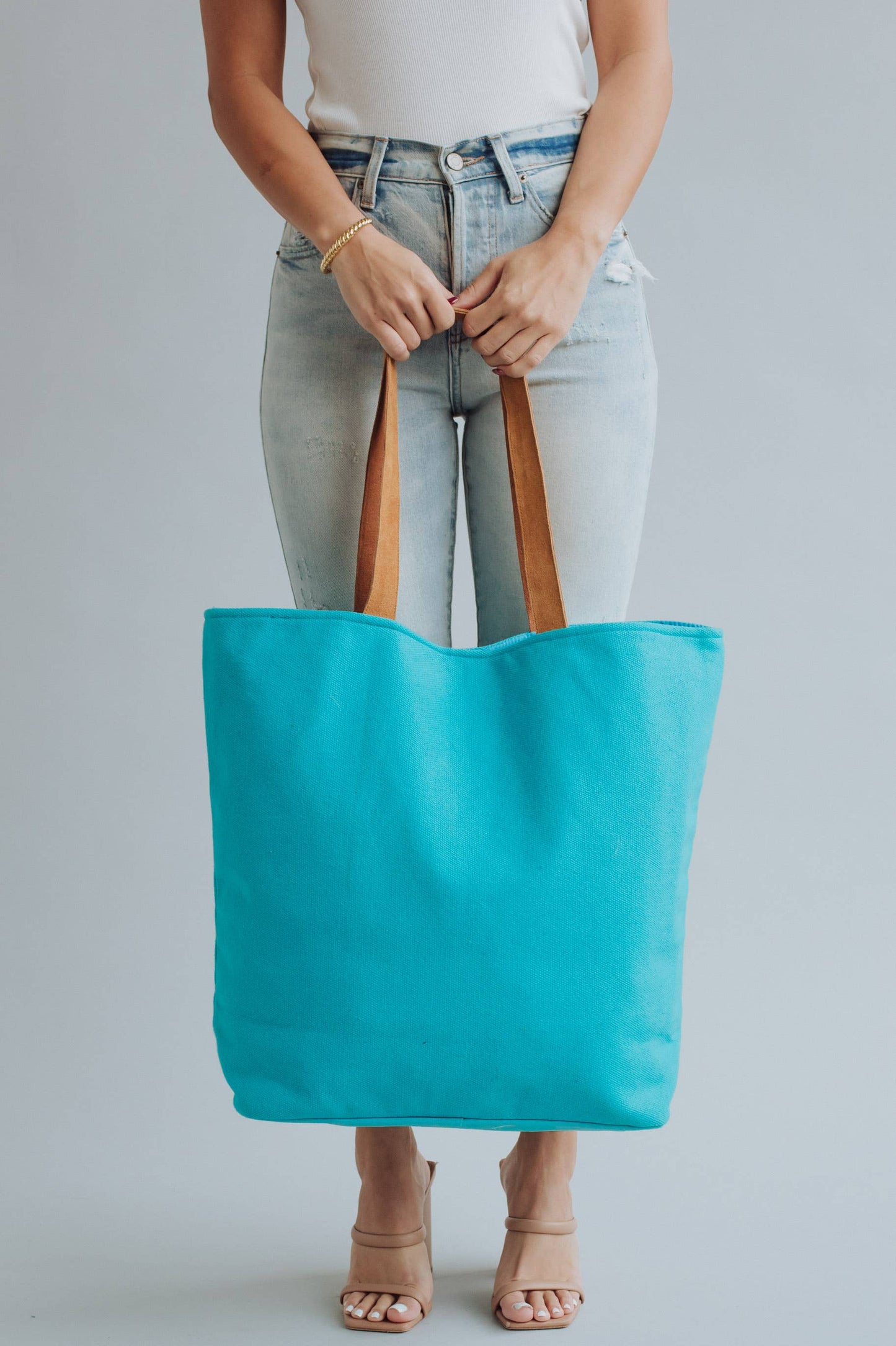 Blue Drink On A Boat Tote