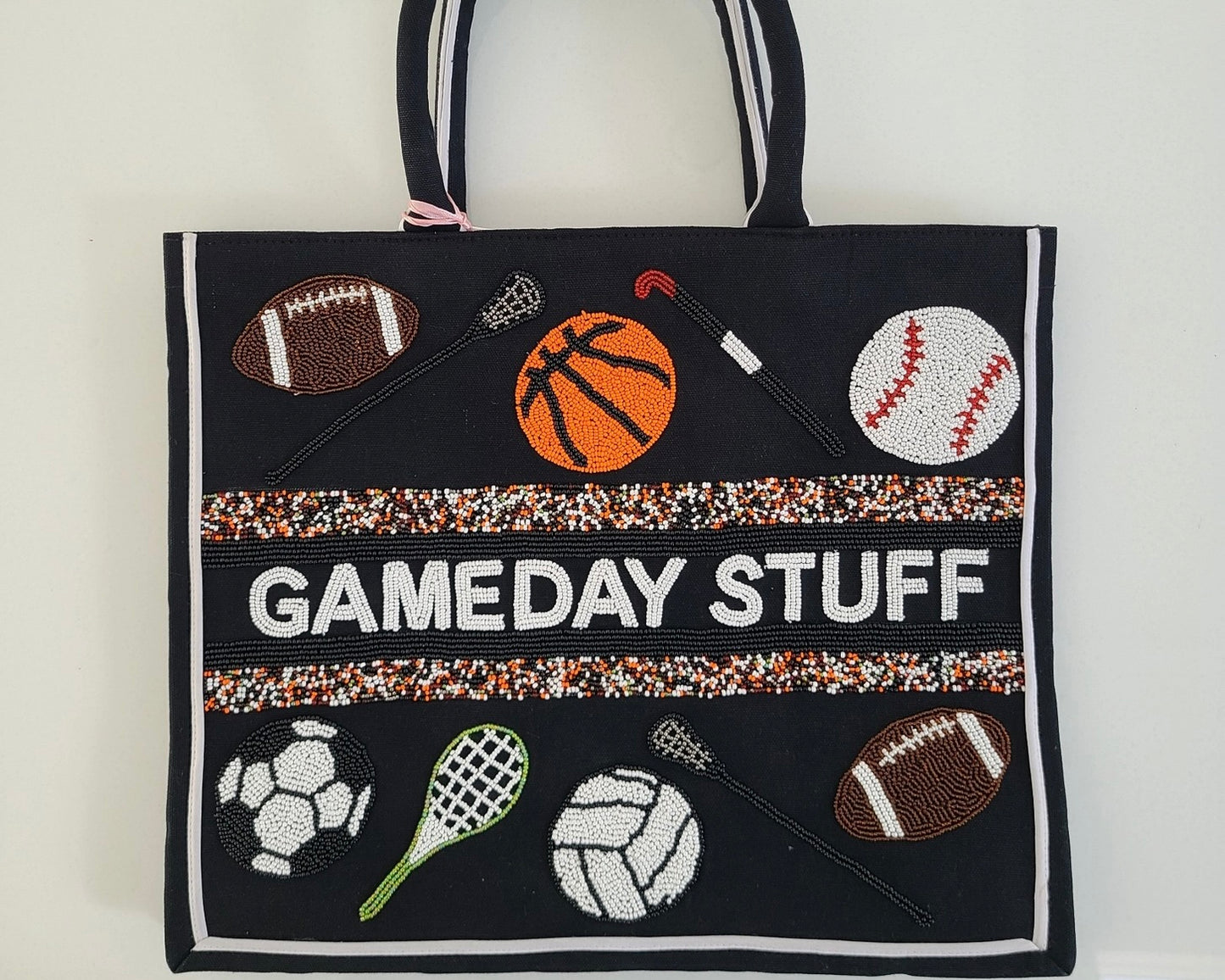 Custom Beaded Tote