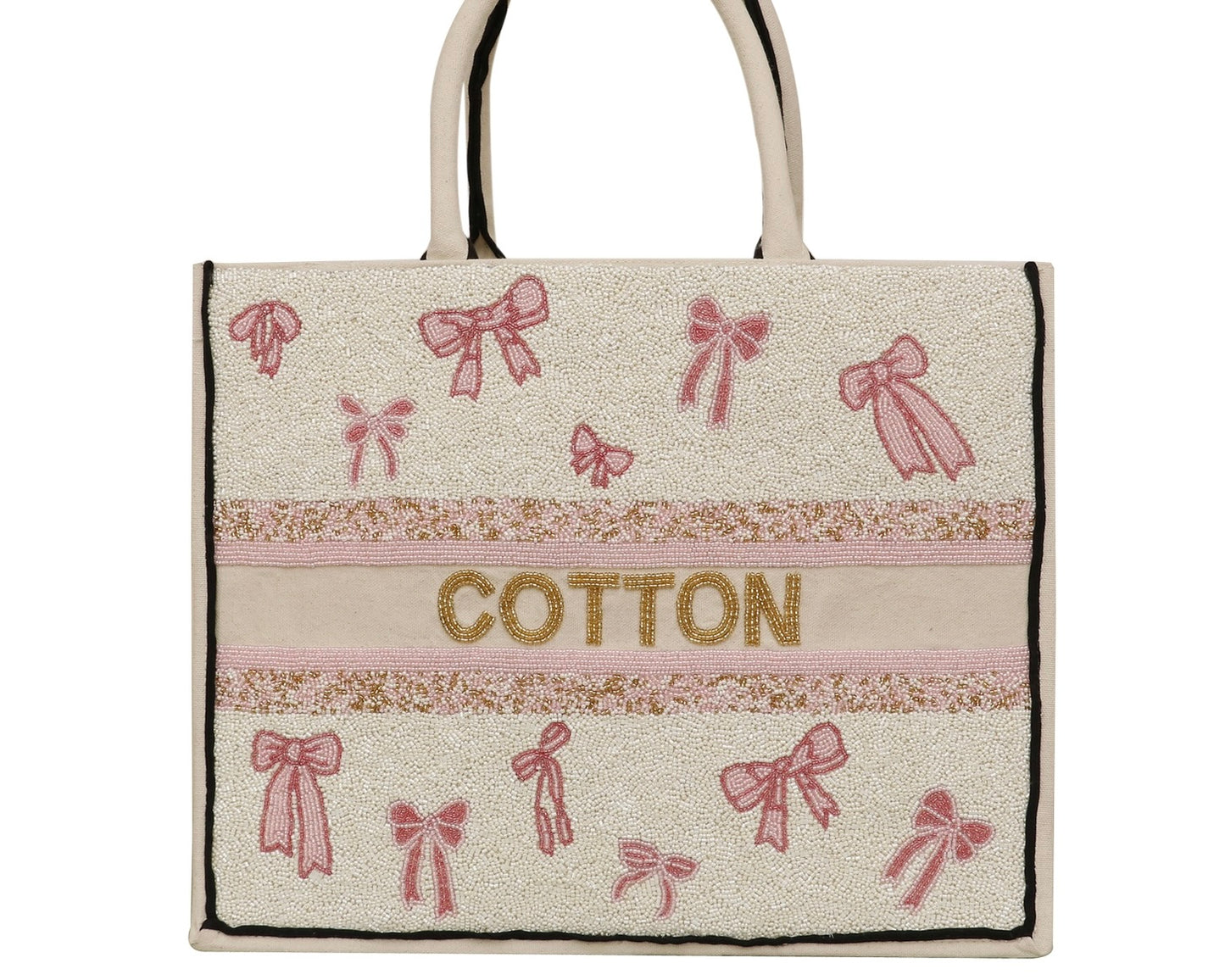Custom Beaded Tote
