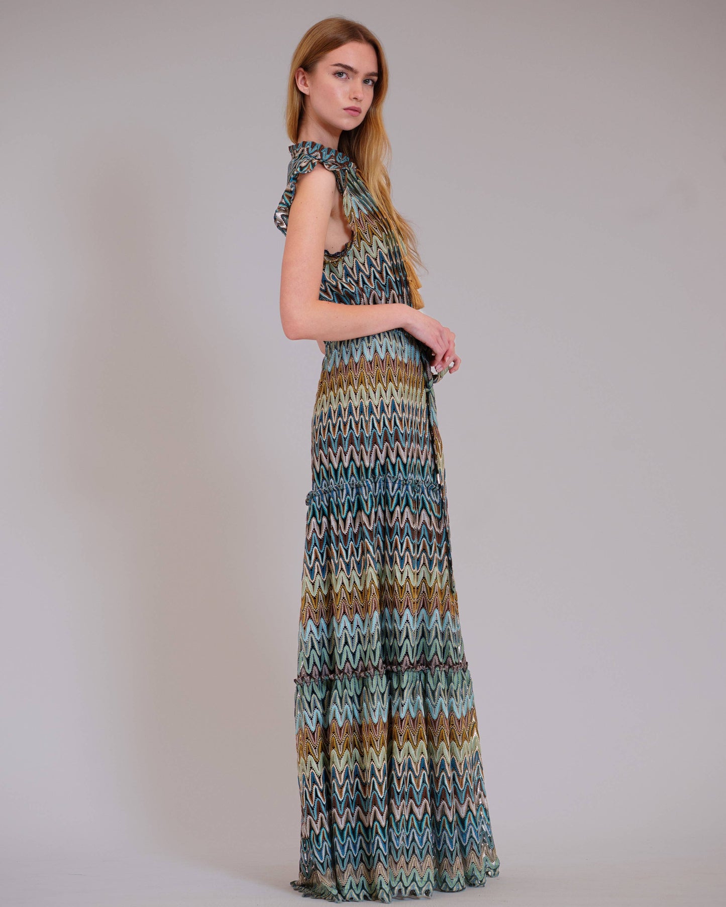 Sleeveless Mesh Dress