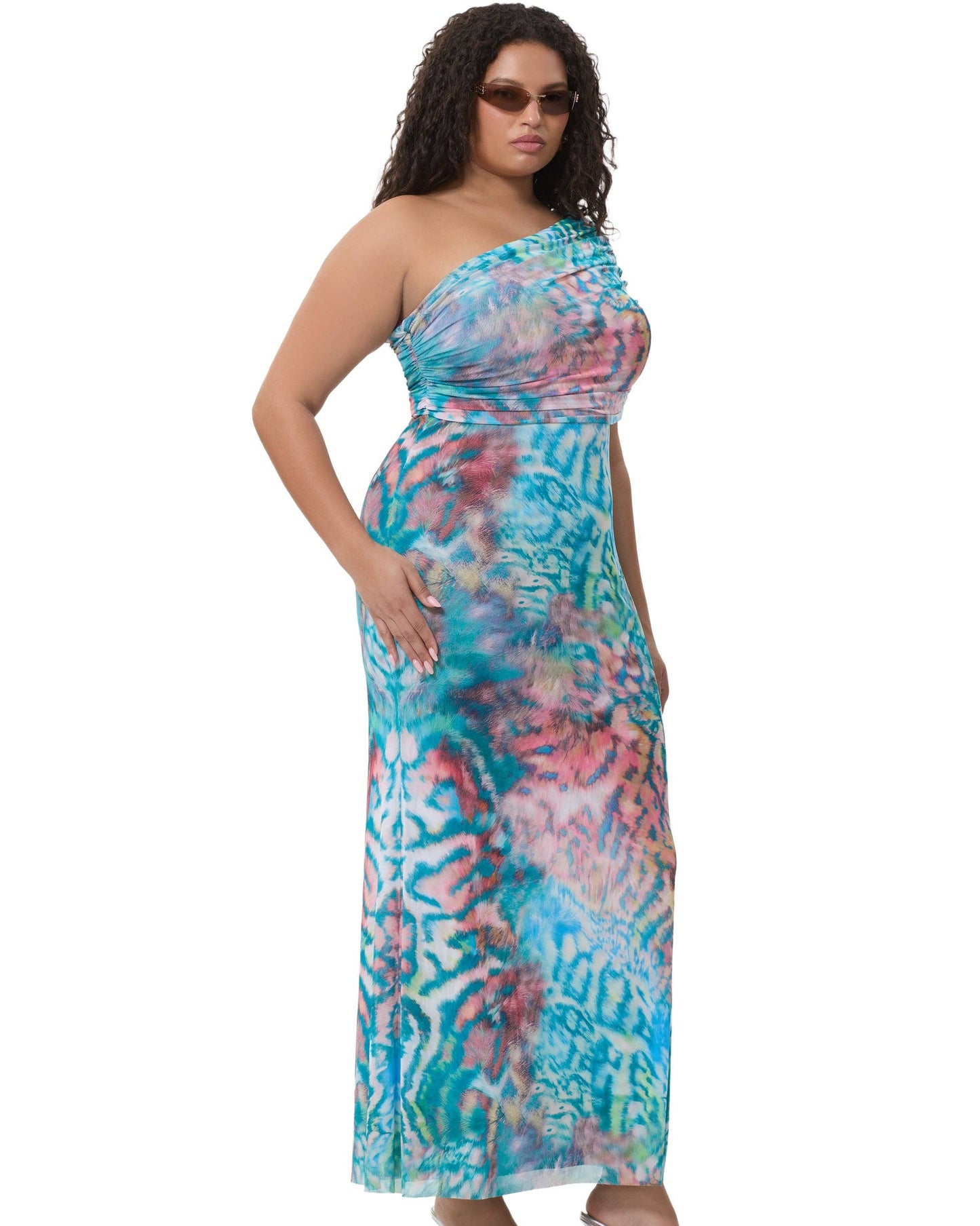 Mirabel Dress - Pastel Animal