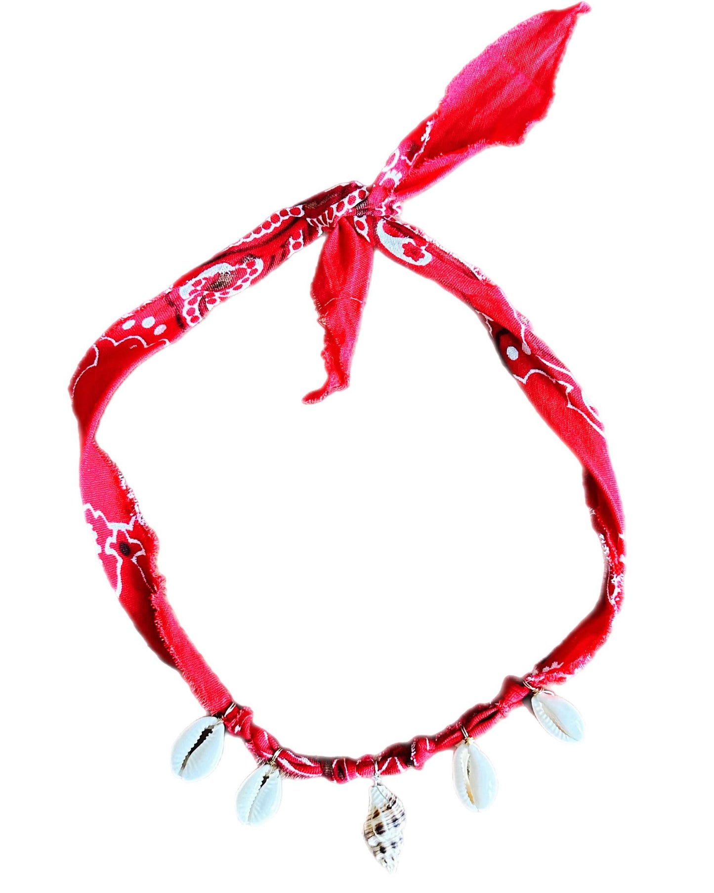 Bandana Shell Necklace