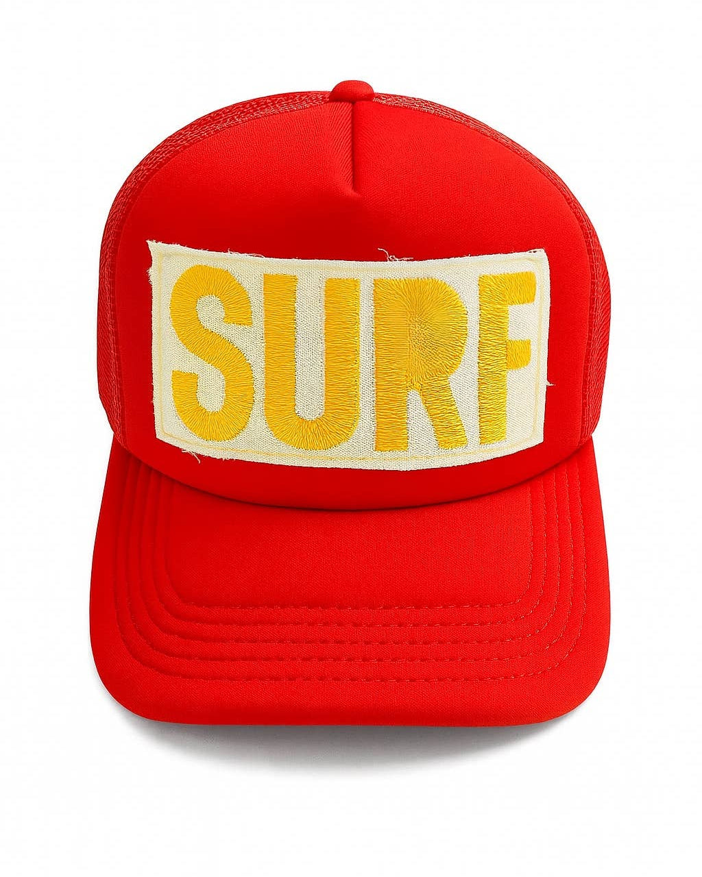 Surf Embroidered Patch Trucker Hat