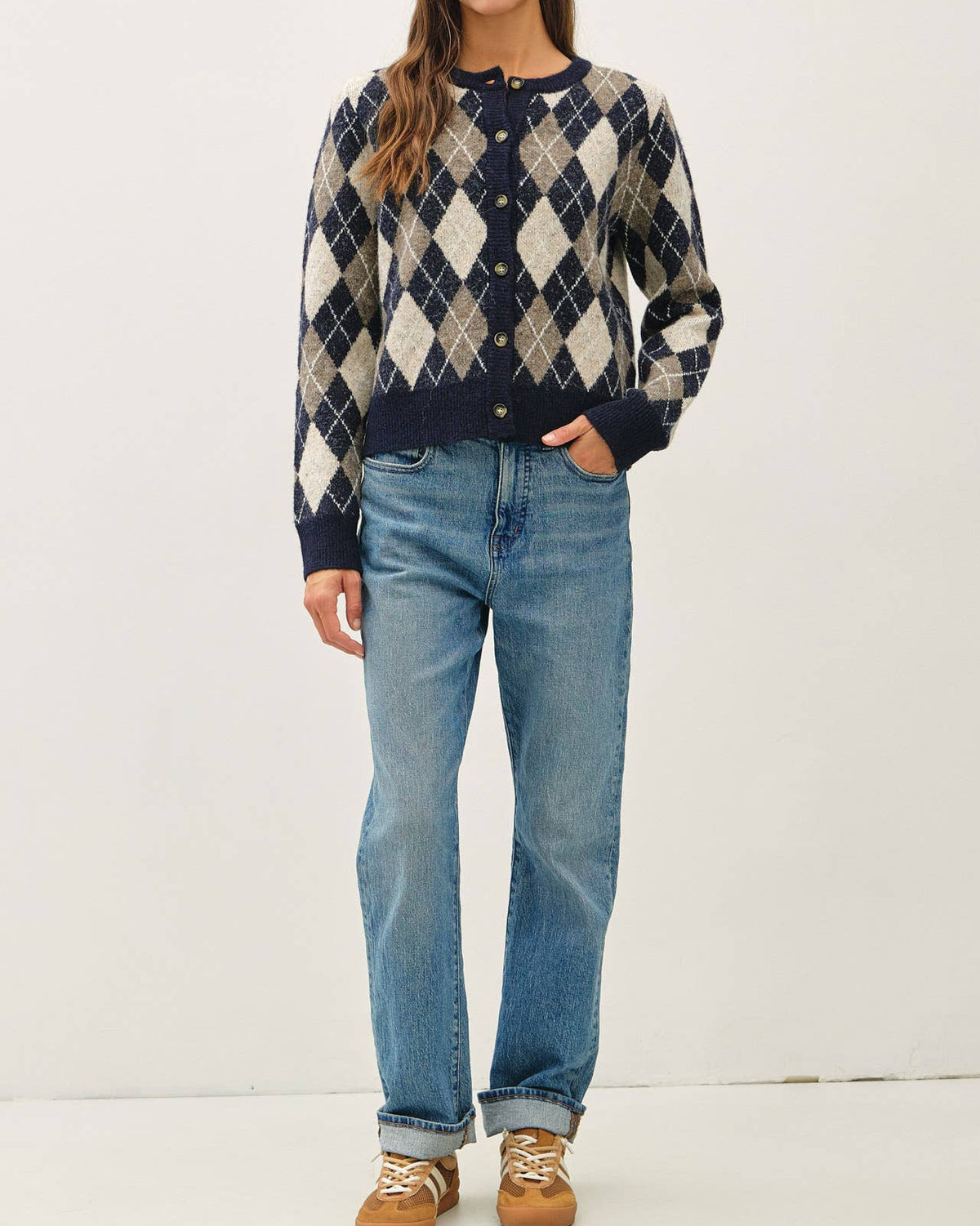 Argyle Cardigan