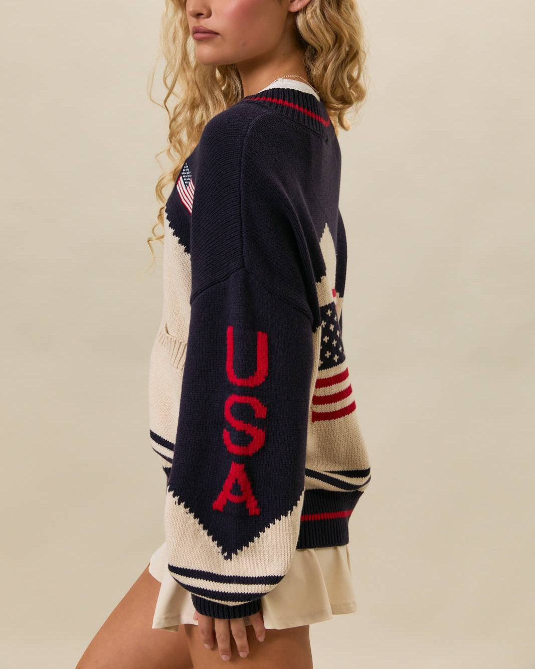Vintage USA Sweater Jacket