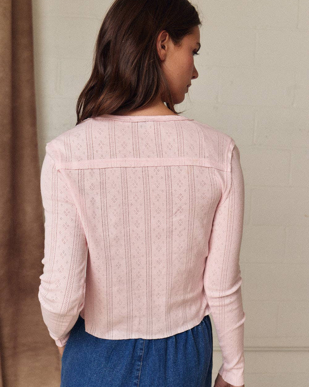 Pointelle Tee