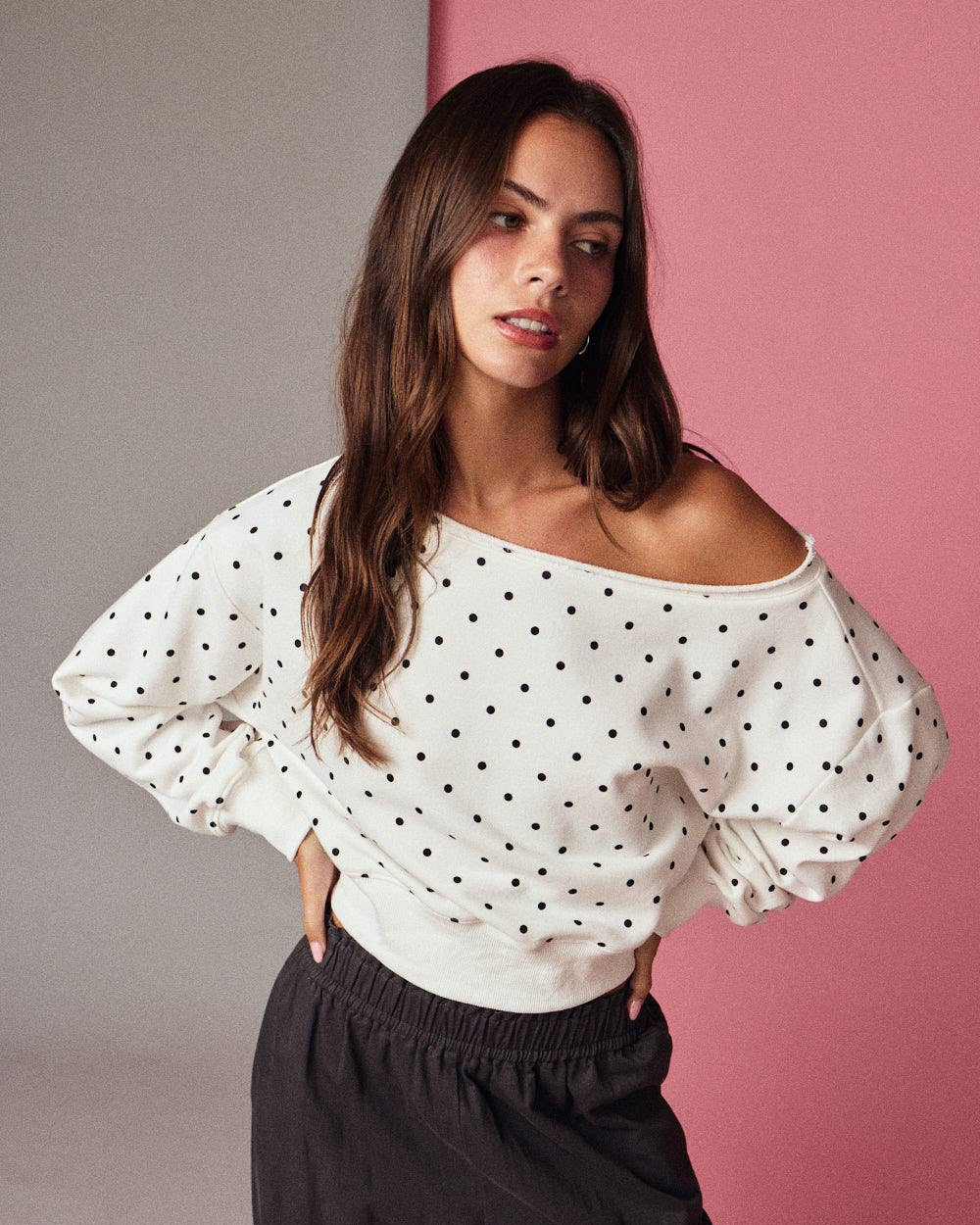 Catalina Polka Top