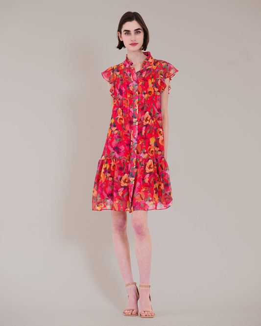 Flutter Sleeved Dress