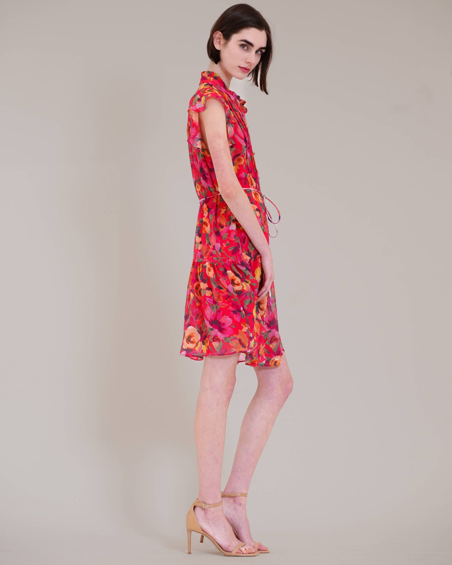Flutter Sleeved Dress