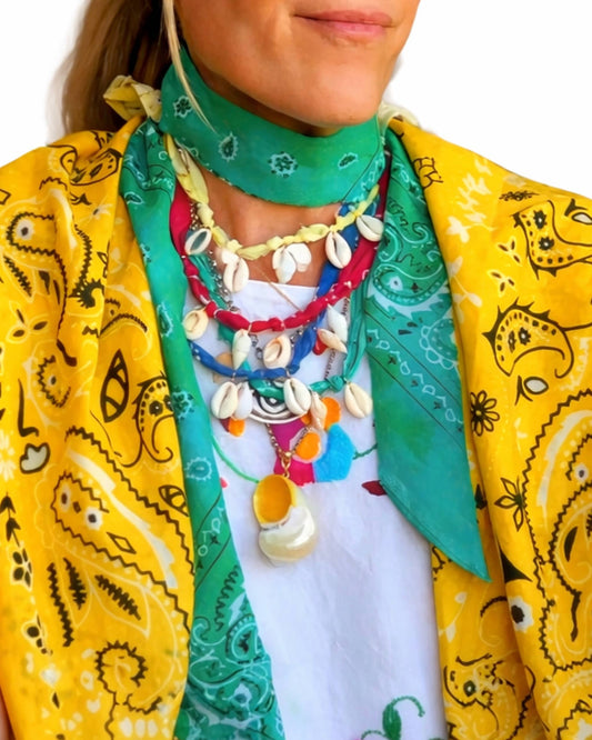 Bandana Shell Necklace