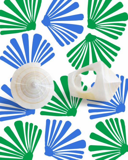 Shell Yeah Real Seashell Rings