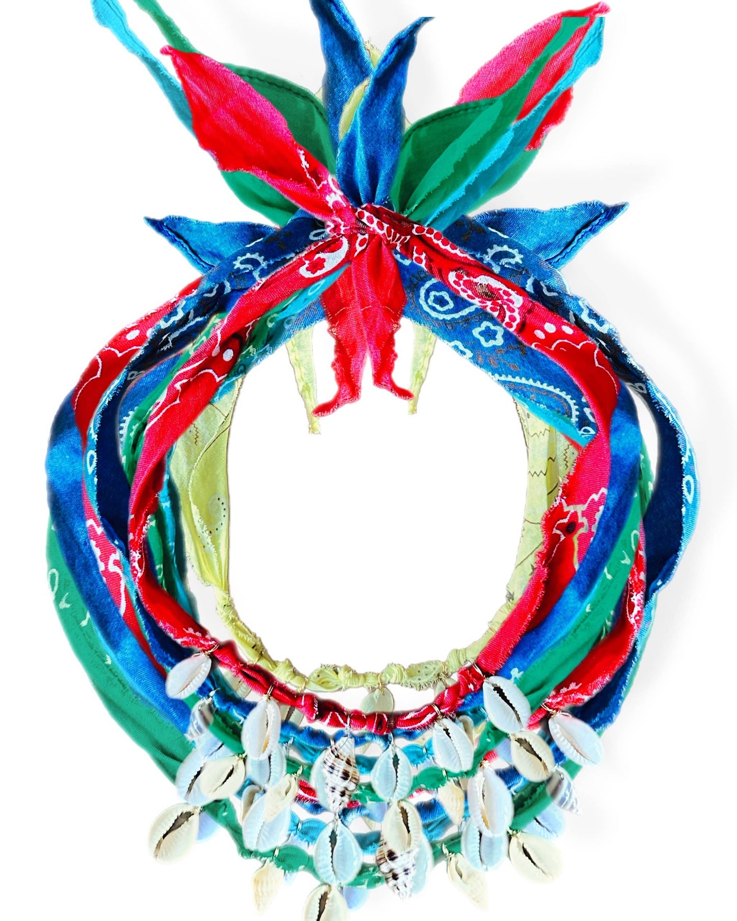 Bandana Shell Necklace