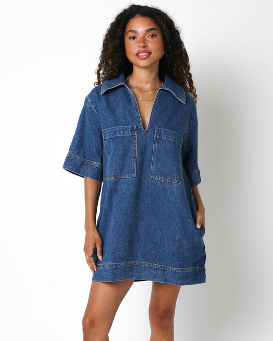 Ava Denim Dress