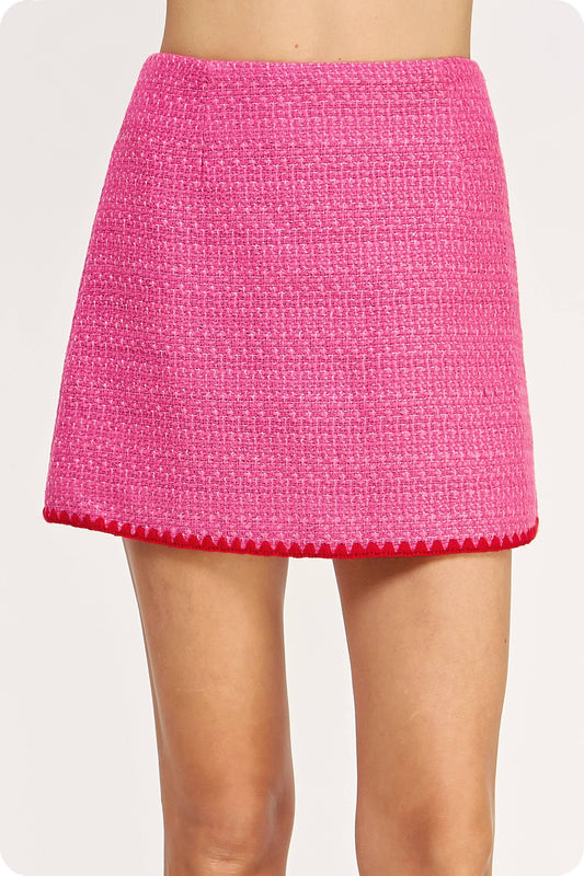 Tipper Tweed Mini Skirt