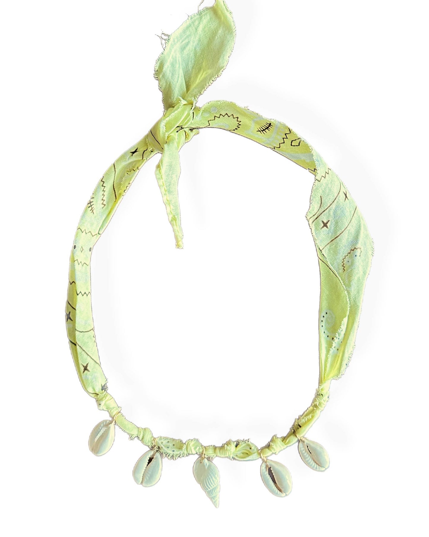 Bandana Shell Necklace