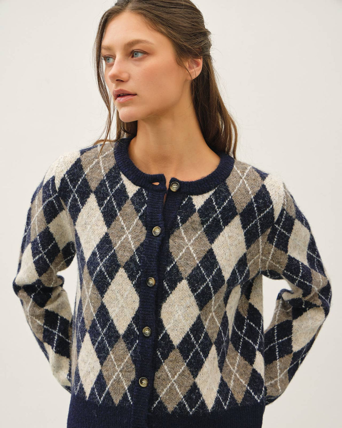 Argyle Cardigan