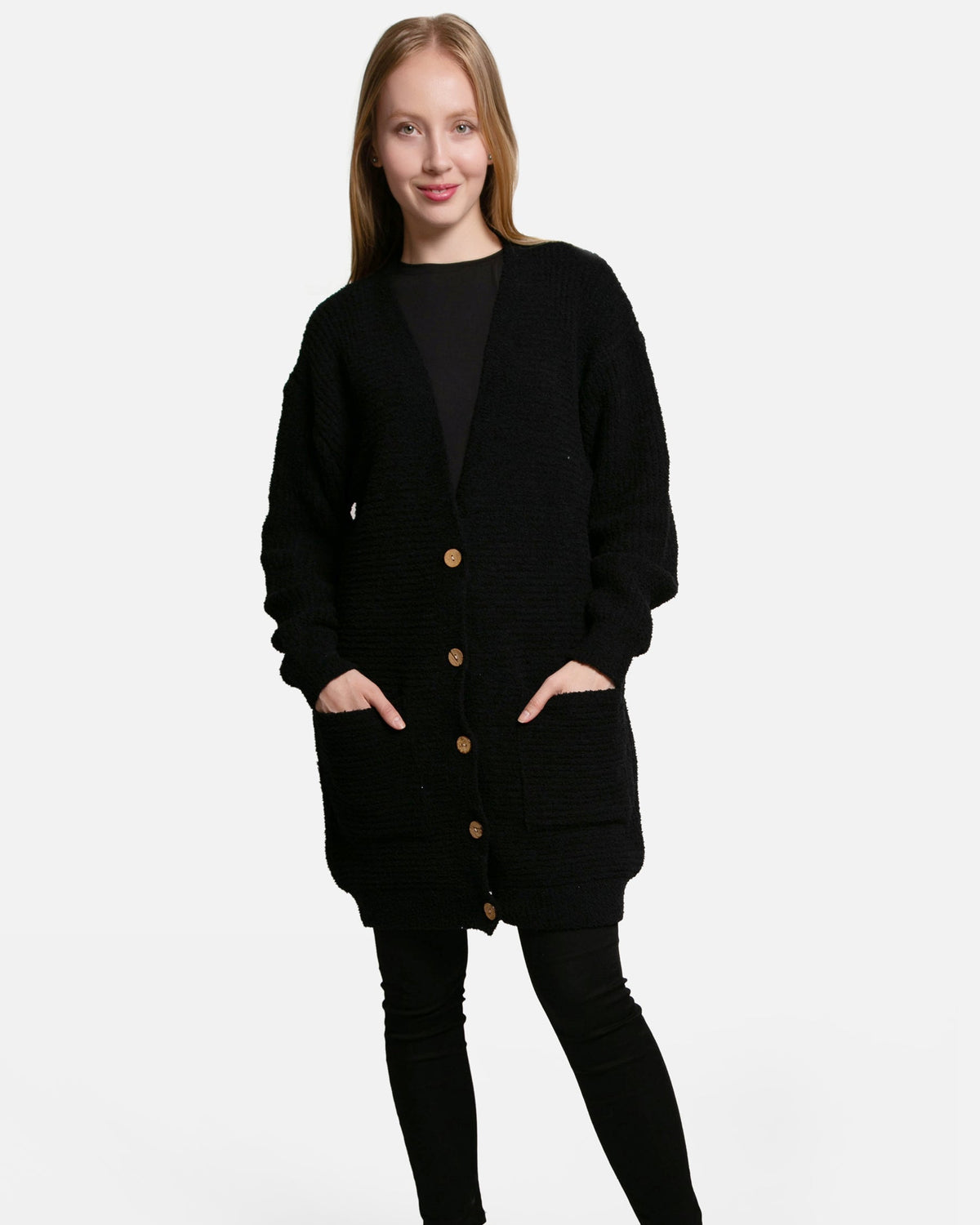 Button Front Cardigan