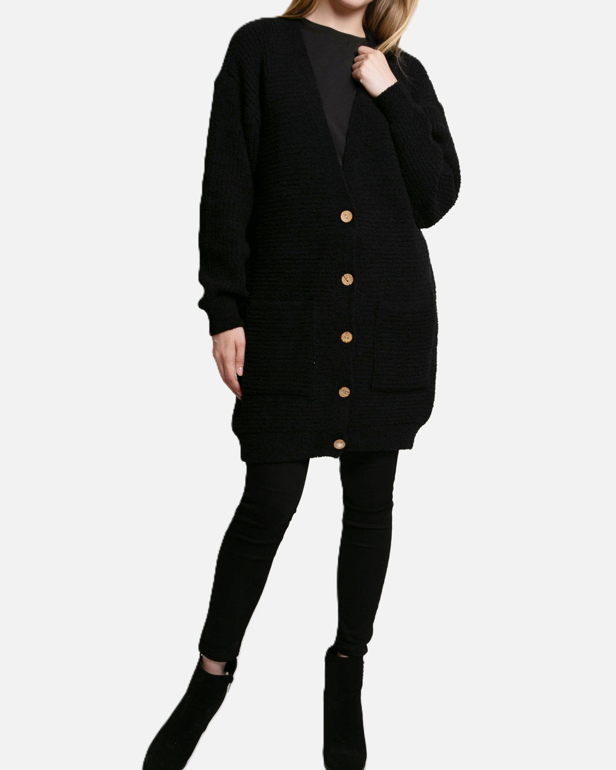 Button Front Cardigan