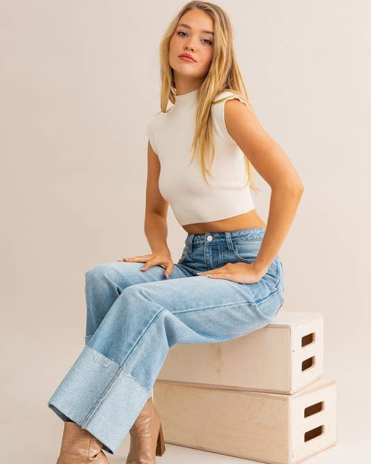 Soho Cuffed Jean