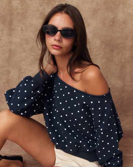 Catalina Polka Top